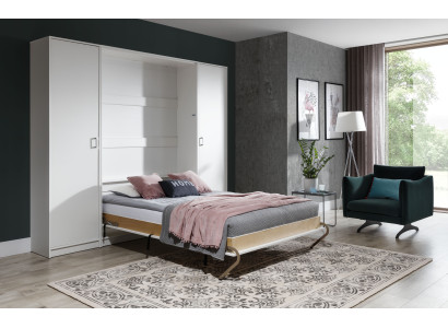 XXL Kleiderschrank Bett Schrank Wandschrank Betten 90/120/140x200 Schränke